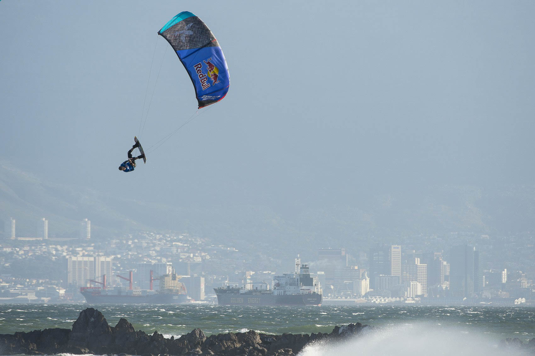 Progresser en kitesurf en afrique du sud à Cape town 2