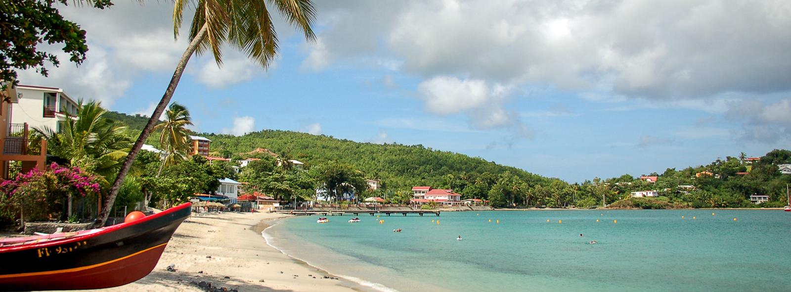 Partir aux Antilles, sur lîle de la Martinique, aux Trois Ilets - banniere
