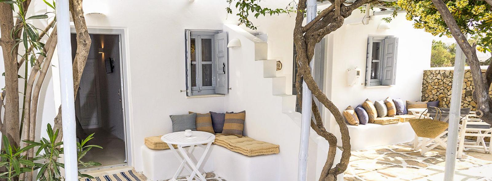 Partir en Grèce, à Naxos, sur le spot de Saint Georges, dans l'hébergement Flisvos Seaside Studios & Apartements 4