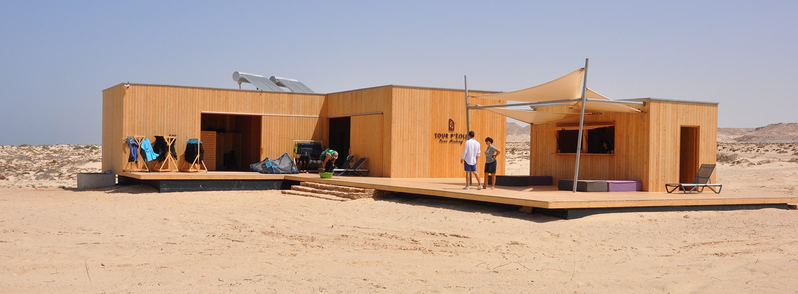 Bienvenue au centre Ocean Academy pour votre prochain séjour kitesurf sur le spot de Dakhla à Turtle Bay au Maroc