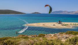 Partez kiter en Grèce, à Evia sur le spot de Marmari au centre Kite Park 23