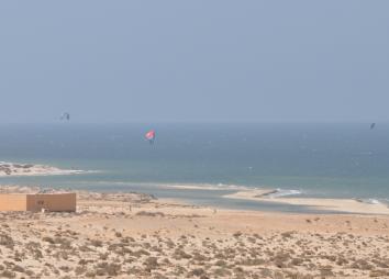 Bienvenue sur le spot de Turtle Bay à Dakhla sur les côtes du Maroc