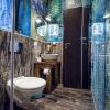 vue de la salle de bain dans les bungalows de l hotel Keros Blue