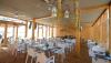 Restaurant de l'hotel Oasis Atlantico Salinas au spot de santa maria au Cap vert 
