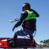 pratiquer le kitefoil sur le spot de Ste Anne Guadeloupe avec fun kite academy