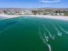 Ridez en windsurf au club de Cape Sport Center à Langebaan en Afrique du Sud