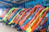Voile de Windsurf au club de Cape Sport Center à Langebaan en Afrique du Sud