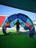 aile de kitesurf au centre kiteboarding collective en Afrique du sud sur le spot de langebaan
