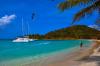 Kitesurf aux îles grenadines aux Antilles
