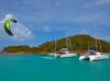 croisière en catamaran avec pratique du kitesurf aux îles grenadines aux Antilles