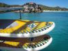 Paddle sur le Catamaran Wind-Aventure Saint Barth, à Saint Martin, sur les spots de Galion Beach et Orient Bay