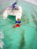 Kitesurf près du Catamaran Wind-Aventure Saint Barth , à Saint Martin, sur les spots de Galion Beach et Orient Bay