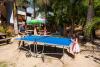 Espace activités sportives de l'hotel Village de la pointe sur le spot du Vauclin en Martinique dans les Antilles