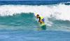 Surfeur enfant Windy Reef du spot kitesurf et windsurf de Saint Martin aux Antilles