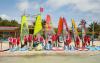 équipe du club de windsurf dunkerbeck sur le spot de lac bay à bonaire