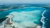 vue aérienne du spot de lac bay à bonaire