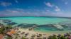 vue aérienne du sorobon beach resort à bonaire