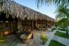 Terrasse des bungalows à l'hôtel Mare Alta sur le spot de kitesurf de Parajuru au Brésil