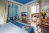 Chambre et terrasse de l'hotel Captain's Inn sur le spot de El Gouna en Egypte