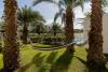 Jardins avec hamac de l'hôtel Dunas de Sal à Santa Maria au Cap Vert 