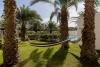 Jardins avec hamac de l'hôtel Dunas de Sal à Santa Maria au Cap Vert
