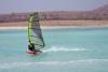 Windsurf sur le spot de Boa Vista au club Surf Vista au cap vert