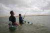 Initiation kitesurf sur le spot de Boa Vista au club Surf Vista au cap vert