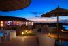 Terrasse vue de nuit de l’hôtel Melia Llana à coté du spot de Santa Maria au Cap Vert