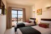 Chambre lits jumeaux à l'hotel Melia Tortuga à coté du spot de santa maria au Cap Vert