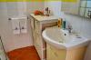 Salle de bain d'un appartement deux chambres au Porto Antiguo à Sal au Cap Vert