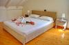 Lit double dans les appartements deux chambres au Porto Antiguo à Sal au Cap Vert