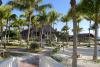 Jardin extérieur de l’hôtel Melia sur le spot de Cayo Guillermo à Cuba