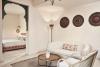 Salon d'une des suites au Ali Pasha à El Gouna en Egypte