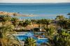Vue aérienne de la piscine de l'hôtel club Paradisio à El Gouna en Egypte
