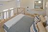 Chambre mezzanine d'un studio au Kalimera à Karpathos en Grèce