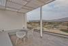 Balcon d'un studio au Kalimera à Karpathos en Grèce