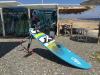 Planche de windfoil prête à l'emploi au Big Blue Center à Kos