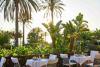 Terrasse extérieure du Grecotel Imperial Thalasso à Kos en Grèce