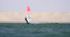 Navigation en freeride sur le spot de Dakhla dans la lagune avec le matériel du Freak Windsurf