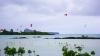 Vue d'ensemble sur le spot kitesurf Anse la raie à l'ile Maurice