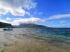 Vue globale du spot kitesurf lagoon du Morne devant le ION CLUB