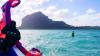 Décollage de l'aile de kitesurf avec ION CLUB Prestige sur le spot du Morne à Maurice