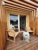 Terasse prive dans hotel sense of ofir a Lagos