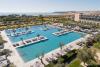 Vue mer depuis les piscine de hotel Vila Gale a Lagos au Protugal