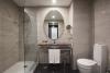 Salle de bains des chambres de hotel Vila Gale a Lagos au Protugal