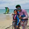 Cours de kitesurf sur le spot Las Terrenas en République Dominicaine avec le club de kitesurf LT Kite