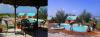 Piscine et chill out a hotel la belle rodriguaise sur le spot kitesurf Anse mourouk a Rodrigues