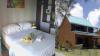 Jardins de hotel la belle rodriguaise sur le spot Anse Mourouk a Rodrigues