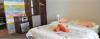 Espace salle a manger a hotel la belle rodriguaise sur le spot Anse Mourouk a Rodrigues