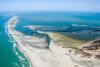 Vue aérienne drone 2 Kitesurfing Mannar au Sri Lanka